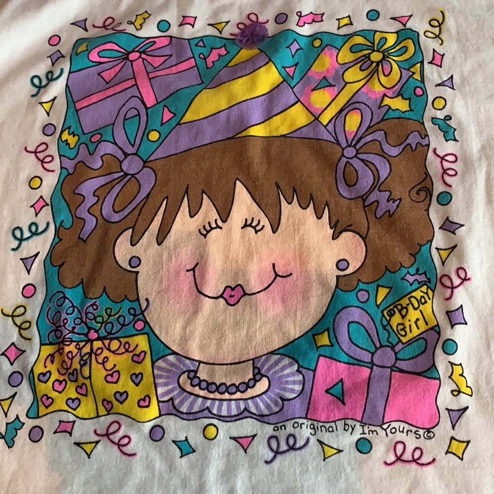 Birthday Girl T-shirt 8 10 girls